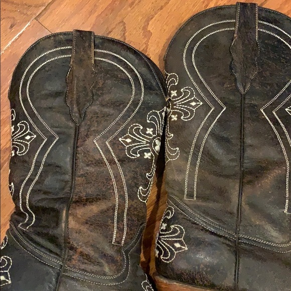 Pecos Bill cowgirls leather boots - Picture 4 of 8